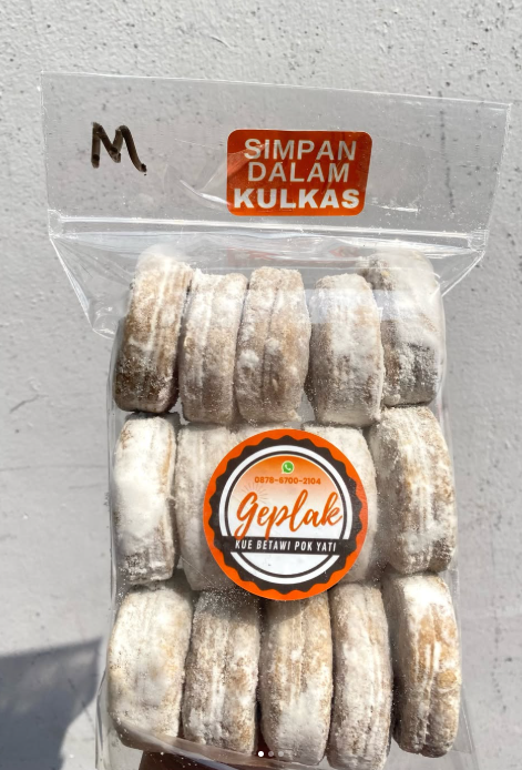 Geplak Coin Gula Putih